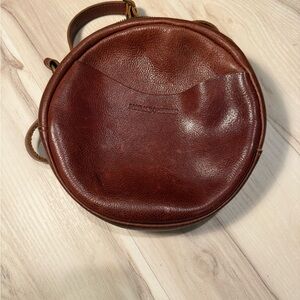Portland Leather Large Nutmeg Crossbody Bag